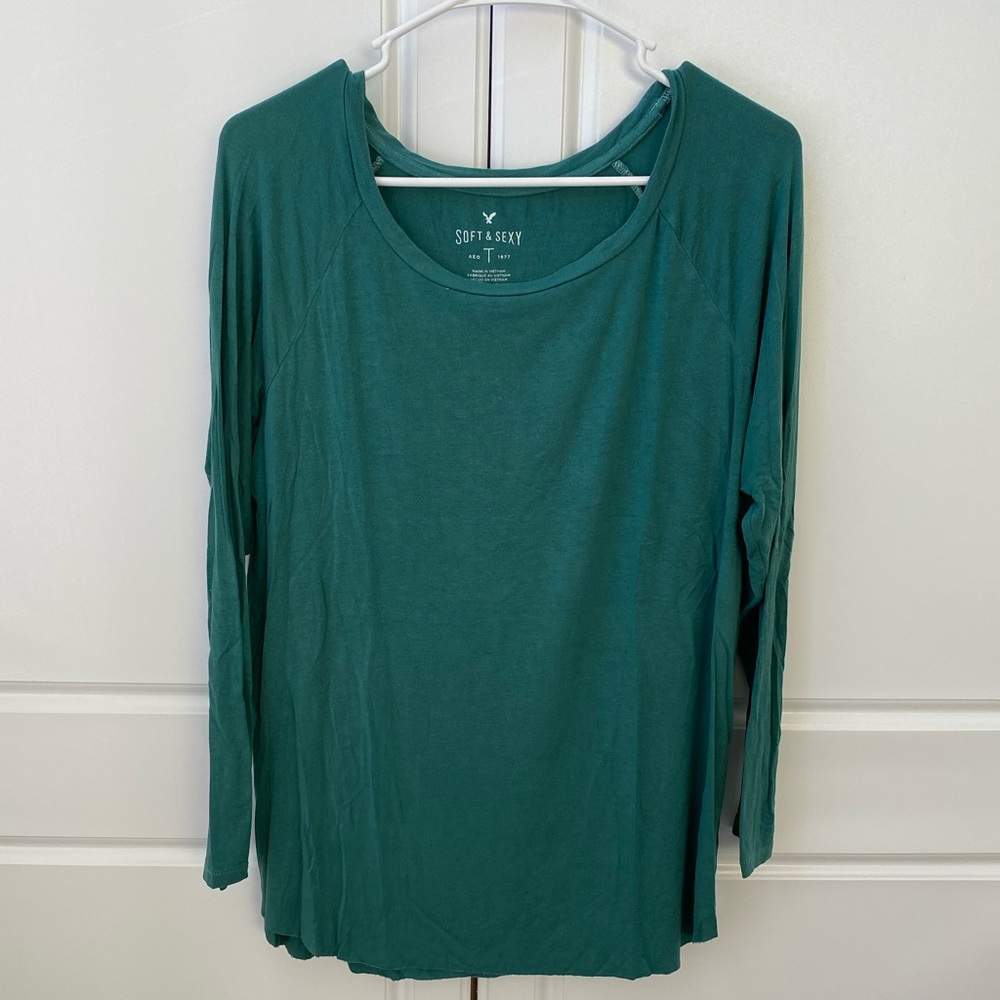 Soft and sexy scoop neck